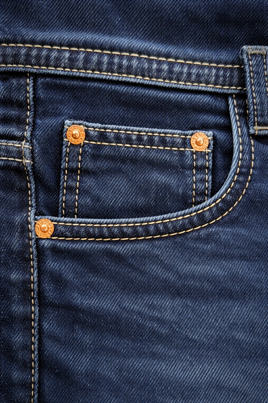 Men’s Dark Blue Denim Jeans
