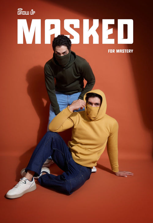 MASKED HOODIES - Premium Integrated face cover