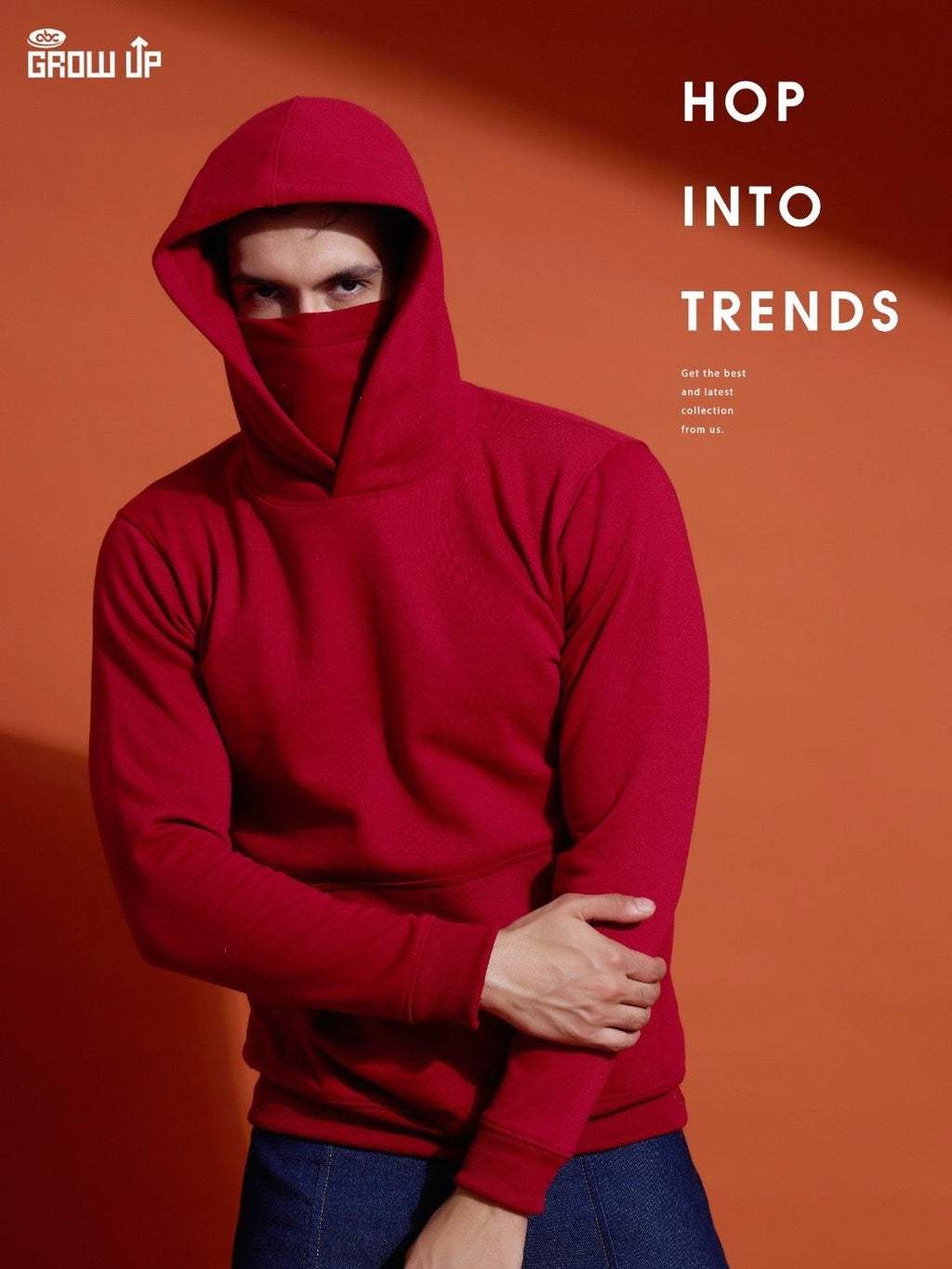MASKED HOODIES - Premium Integrated face cover