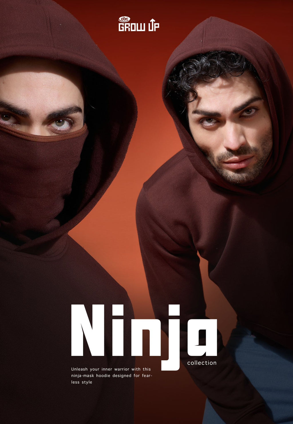 MASKED HOODIES - Premium Integrated face cover